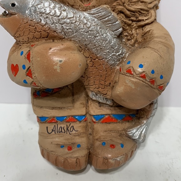 Vintage Alaskan Eskimo husky ornament - Picture 7 of 12